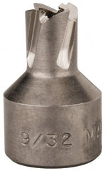 Hougen - 9/32" Diam x 1/4" Deep High Speed Steel Annular Cutter - Exact Industrial Supply