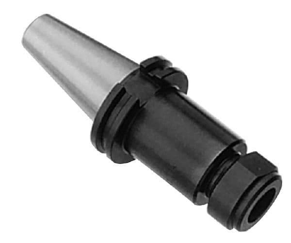 Collis Tool - 3/32" to 1" Capacity, 4" Projection, CAT40 Taper Shank, TG/PG 100 Collet Chuck - Exact Industrial Supply