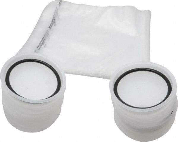 DeVilbiss - Paint Sprayer Cup - 2 Quart Liner Bags, Compatible with BB-545-SS, BB-555 Cups - Exact Industrial Supply