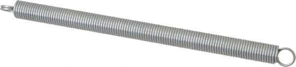 Gardner Spring - 1/2" OD, 15.58 Lb Max Load, 15.58" Max Ext Len, 0.0625" Wire Diam Spring - 2.27 Lb/In Rating - Exact Industrial Supply