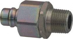 Parker - 1 Thread Steel Hydraulic Hose MPT Fitting - 2,000 psi - Exact Industrial Supply