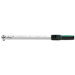 Torque Wrenches; Wrench Type: Digital Torque Wrench; Drive Type: Square Drive; Torque Measurement Type: Foot Pound; Inch Pound; Nm; Minimum Torque (Ft/Lb): 15.00; Maximum Torque (Ft/Lb): 150.00; Overall Length (Decimal Inch): 23.4000; Head Type: Reversibl