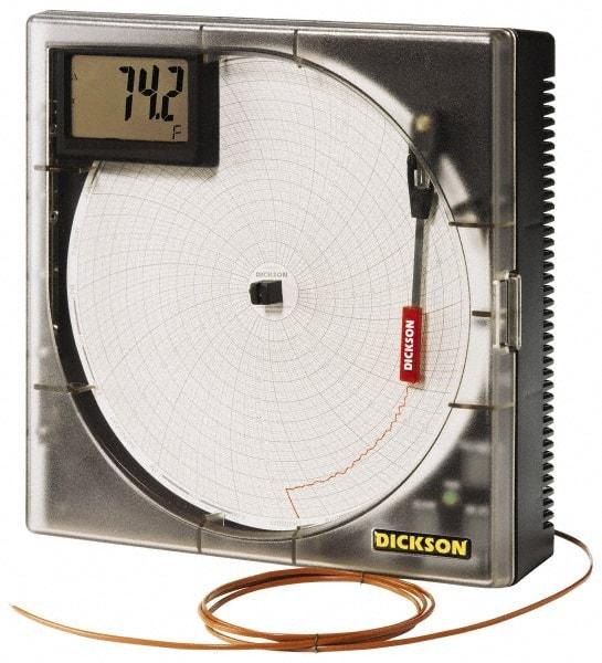 Dickson - -50 to 500°F, Temp Recorder - 4 Ft. Long Probe, 120 AC Voltage, Dickson KTx and KTxE - Exact Industrial Supply