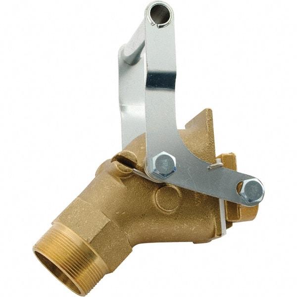 Vestil - 2" NPT Brass Adjustable Drum Faucet - 10" Long Extension - Exact Industrial Supply