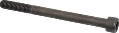 Value Collection - M10x1.50 Metric Coarse Hex Socket Drive, Socket Cap Screw - Grade 12.9 Alloy Steel, Black Oxide Finish, Partially Threaded, 120mm Length Under Head - Exact Industrial Supply