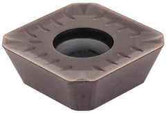 Kennametal - SEKT443 GP2 Grade KC520M Carbide Milling Insert - TiAlN Finish, 3/16" Thick, 14mm Inscribed Circle, 1mm Corner Radius - Exact Industrial Supply