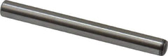 Value Collection - 3mm Diam x 30mm Pin Length Alloy Steel Standard Dowel Pin - C 58-62 Hardness, 3,340 Lb Breaking Strength, 1 Rounded End - Exact Industrial Supply