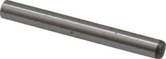 Value Collection - 4mm Diam x 35mm Pin Length Alloy Steel Standard Dowel Pin - C 58-62 Hardness, 5,930 Lb Breaking Strength, 1 Rounded End - Exact Industrial Supply