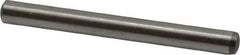 Value Collection - 6mm Diam x 60mm Pin Length Alloy Steel Standard Dowel Pin - C 58-62 Hardness, 13,300 Lb Breaking Strength, 1 Rounded End - Exact Industrial Supply