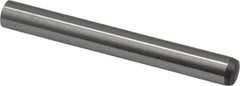 Value Collection - 8mm Diam x 70mm Pin Length Alloy Steel Standard Dowel Pin - C 58-62 Hardness, 23,700 Lb Breaking Strength, 1 Rounded End - Exact Industrial Supply