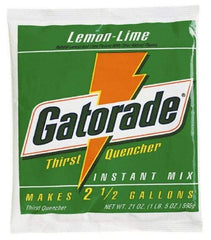 Gatorade - 21 oz Pack Riptide Rush Activity Drink - Powdered, Yields 2.5 Gal - Exact Industrial Supply