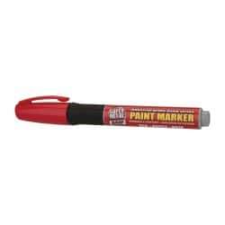 Super Met-Al - Red Paint Marker - Oil Based Paint - Exact Industrial Supply