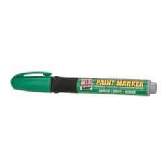 Super Met-Al - Green Paint Marker - Oil Based Paint - Exact Industrial Supply