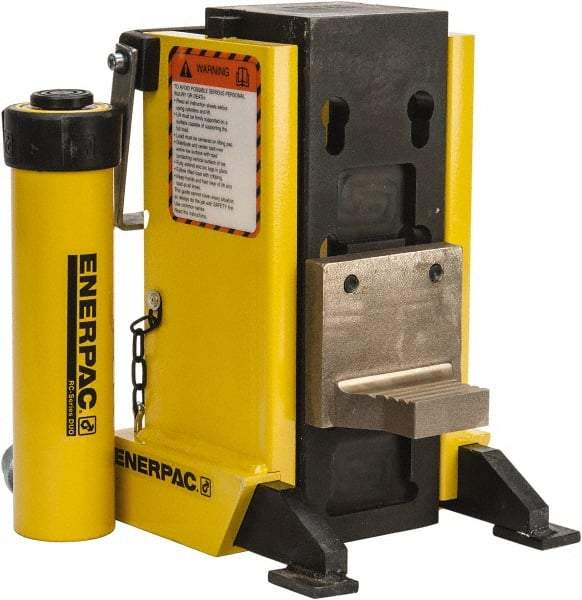 Enerpac - 8.5 Ton, 5.39" Stroke, 13.7 Cu In Oil Capacity, Portable Hydraulic Machine Lift Cylinder - 13.7 Cu In Oil Capacity - Exact Industrial Supply