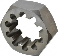 Interstate - 3-8 NPT Thread, Hex Pipe Die - Carbon Steel - Exact Industrial Supply