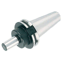 Iscar - CAT40 Outside Taper, JT2 Inside Taper, CAT to Jacobs Taper Adapter - 1-1/2" Projection, 1.752" Nose Diam, 0.0002" TIR - Exact Industrial Supply