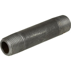 Black Pipe Nipples & Pipe; Thread Style: Threaded on Both Ends; Schedule: 40; Construction: Welded; Lead Free: No; Standards:  ™ASTM A53; ASTM ™A733;  ™ASME ™B1.20.1; Nipple Type: Threaded Nipple; Overall Length: 4.50
