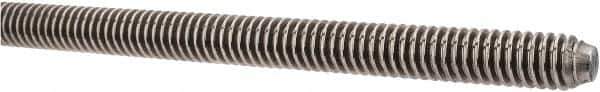 Keystone Threaded Products - 1/2-10 Acme, 6' Long, Stainless Steel General Purpose Acme Threaded Rod - Right Hand Thread - Exact Industrial Supply