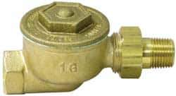 Watts - 2 Port, 1/2" Pipe, Cast Iron Thermostatic Steam Trap - 25 Max psi - Exact Industrial Supply