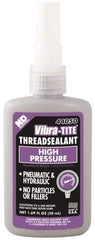 Vibra-Tite - 50 mL Bottle Purple Joint Sealant - -65 to 300°F Operating Temp, Series 440 - Exact Industrial Supply