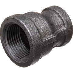 Black Pipe Fittings; Fitting Type: Reducing Coupling; Fitting Size: 4″ x 2-1/2″; Material: Malleable Iron; Finish: Black; Fitting Shape: Straight; Thread Standard: NPT; Connection Type: Threaded; Lead Free: No