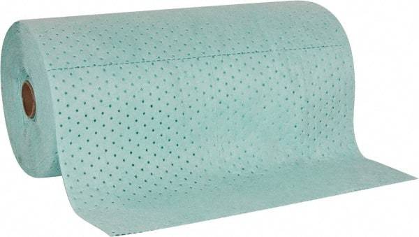 PRO-SAFE - 58 Gal Capacity per Package, Universal Roll - 150' Long x 30" Wide, Green, Polypropylene - Exact Industrial Supply