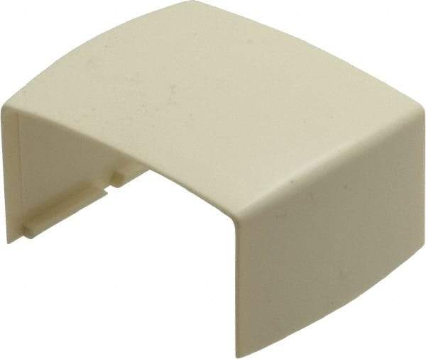 Wiremold - 1-1/8 Inch Long x 1 Inch Wide x 1/2 Inch High, Rectangular Raceway Clip - Ivory, For Use with ECLIPSE PN05 Series Raceways - Exact Industrial Supply