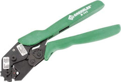 Greenlee - 10" OAL Copper Connector Crimper - Crimps Copper Connectors Style - Exact Industrial Supply