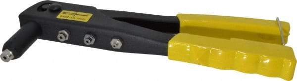 Marson - Right Angle Head Hand Riveter - 3/32 to 3/16" Rivet Capacity - Exact Industrial Supply