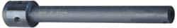 Parlec - 7/16" Tap Shank Diam, 0.328" Tap Square Size, 1/8" Pipe Tap, - 6.7" Projection, 1-1/4" Shank OD, Series Numertap 770 - Exact Industrial Supply