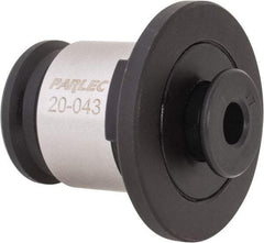 Parlec - 0.323" Tap Shank Diam, 0.242" Tap Square Size, 7/16" Tap, #2 Tapping Adapter - 0.43" Projection, 1.22" Shank OD, Series Numertap 200 - Exact Industrial Supply