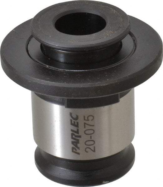 Parlec - 0.59" Tap Shank Diam, 0.442" Tap Square Size, 3/4" Tap, #2 Tapping Adapter - 0.43" Projection, 1.22" Shank OD, Series Numertap 200 - Exact Industrial Supply