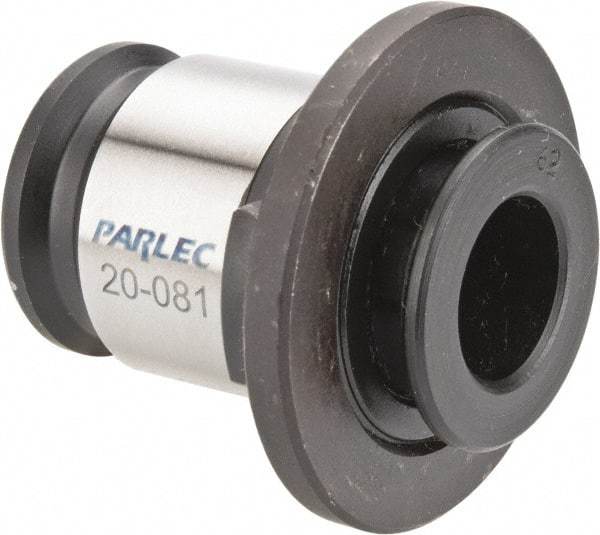 Parlec - 0.652" Tap Shank Diam, 0.489" Tap Square Size, 13/16" Tap, #2 Tapping Adapter - 0.43" Projection, 1.22" Shank OD, Series Numertap 200 - Exact Industrial Supply