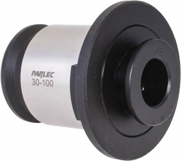 Parlec - 0.8" Tap Shank Diam, 0.6" Tap Square Size, 1" Tap, #3 Tapping Adapter - 1.77" Projection, 1.89" Shank OD, Series Numertap 300 - Exact Industrial Supply