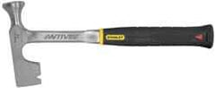 Stanley - 7/8 Lb Head Drywall Hammer - 13-1/2" OAL, Steel Handle - Exact Industrial Supply