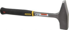Stanley - 2 Lb Head Blacksmith's Hammer - 14" OAL, 7-5/8" Long Steel Handle, 1-5/8" Face Diam - Exact Industrial Supply