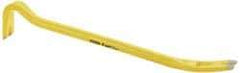 Stanley - 24" OAL Wrecking Bar - 1" Wide, Forged Steel - Exact Industrial Supply