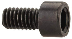 Value Collection - #2-64 UNF Hex Socket Drive, Socket Cap Screw - Alloy Steel, Black Oxide Finish, Fully Threaded, 3/16" Length Under Head - Exact Industrial Supply