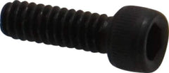 Value Collection - #3-48 UNC Hex Socket Drive, Socket Cap Screw - Alloy Steel, Black Oxide Finish, Fully Threaded, 5/16" Length Under Head - Exact Industrial Supply