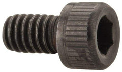 Value Collection - #4-48 UNF Hex Socket Drive, Socket Cap Screw - Alloy Steel, Black Oxide Finish, Fully Threaded, 3/16" Length Under Head - Exact Industrial Supply