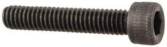 Value Collection - #4-48 UNF Hex Socket Drive, Socket Cap Screw - Alloy Steel, Black Oxide Finish, Fully Threaded, 5/8" Length Under Head - Exact Industrial Supply