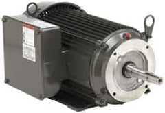 US Motors - 3/4 hp, TEFC Enclosure, Auto Thermal Protection, 3,450 RPM, 115/208-230 & 110/220 Volt, 60 Hz, Industrial Electric AC/DC Motor - Exact Industrial Supply