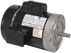 US Motors - 1/3 hp, TEFC Enclosure, No Thermal Protection, 1,725 RPM, 115/208-230 Volt, 60 Hz, Single Phase Permanent Split Capacitor (PSC) Motor - Exact Industrial Supply