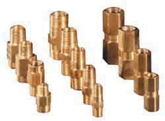 Specialty Mfr - 1/8" Brass Check Valve - Inline, FNPT x MNPT, 500 WOG - Exact Industrial Supply