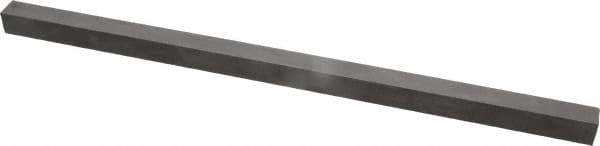 Made in USA - 1/2 Inch Thick x 1/2 Inch Wide x 12 Inch Long, Rectangular Carbide Blank - Rectangular - Exact Industrial Supply