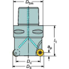 RA300-076C6-25M Round Insert Cutter - Exact Industrial Supply
