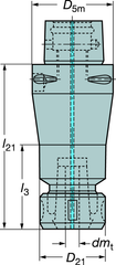 C83911440160 CAPTO ADAPTER - Exact Industrial Supply