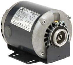US Motors - 1/3 hp, ODP Enclosure, Auto Thermal Protection, 1,725 RPM, 115 Volt, 60 Hz, Single Phase Split Phase Motor - Size 48Y Frame, Cradle Mount, 1 Speed, Sleeve Bearings, 6.50 Full Load Amps, B Class Insulation, Reversible - Exact Industrial Supply