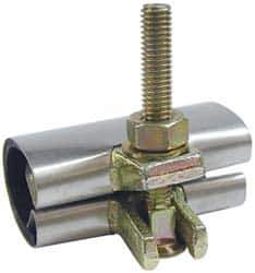 B&K Mueller - 1-1/4" Pipe Single Bolt 3" Repair Clamp - For Providing Strong Positive Seal In Repairing Leaking Pipes - Exact Industrial Supply