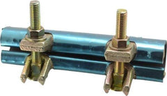 B&K Mueller - 3/4" Pipe Two Bolt 6" Repair Clamp - For Providing Strong Positive Seal In Repairing Leaking Pipes - Exact Industrial Supply
